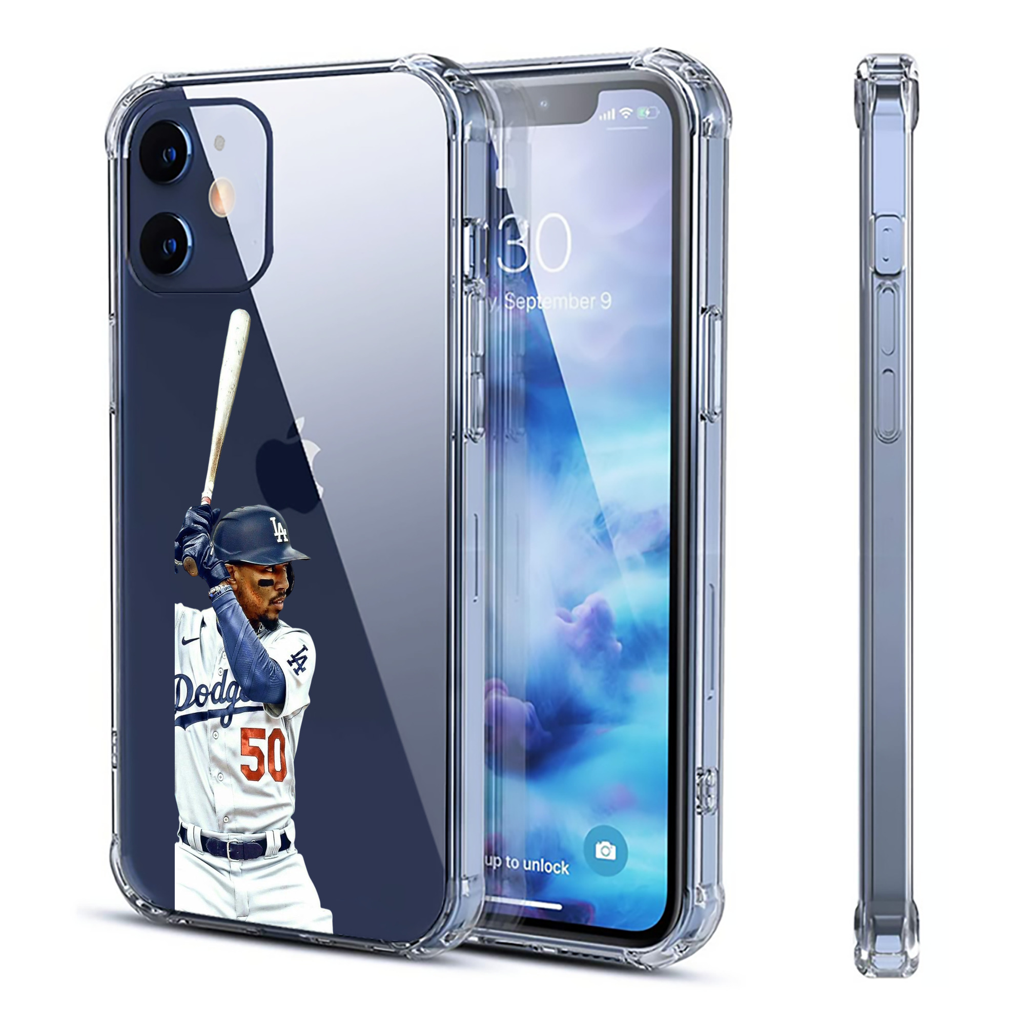  Clear IPhone 12 Case – Soft TPU With UV Print – Enhanced Drop Protection, Precise Fit, Anti-Fingerprint, Customizable Design, Scratch-Resistant, Yellow-Resistant